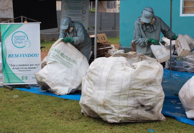 Campanha da Prefeitura recolhe 2,8 toneladas de embalagens de agrotóxicos