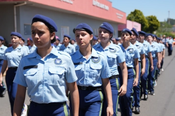 Foto - Desfile Cívico dos 145 anos de Piraí do Sul