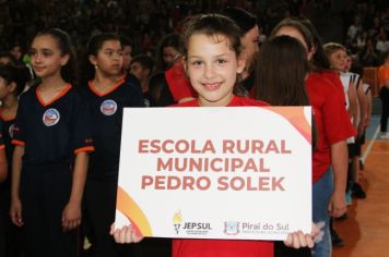 Foto - Abertura do IX Jogos Escolares de Piraí do Sul - JEPSUL 2023