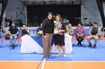 Foto - 80 anos da Comarca de Piraí do Sul e do Colégio Estadual Cívico-Militar Professor Leandro Manoel da Costa