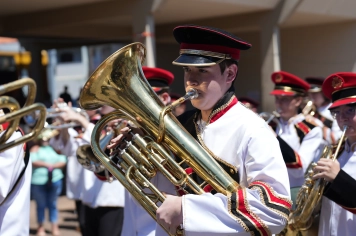 Foto - Desfile Cívico dos 145 anos de Piraí do Sul