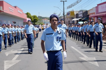 Foto - Desfile Cívico dos 145 anos de Piraí do Sul