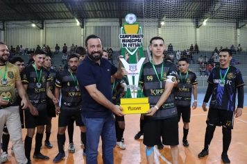 Foto - PREMIAÇÃO FUTSAL SÉRIE OURO E PRATA