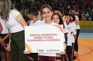 Foto - Abertura do IX Jogos Escolares de Piraí do Sul - JEPSUL 2023