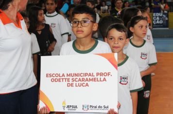 Foto - Abertura do IX Jogos Escolares de Piraí do Sul - JEPSUL 2023