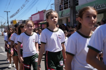 Foto - Desfile Cívico dos 145 anos de Piraí do Sul