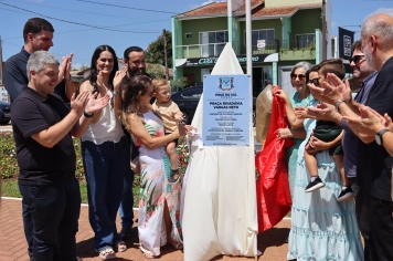 Foto - Prefeitura inaugura Praça Rivadávia Vargas Neto e amplia espaços de convivência na cidade