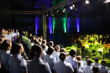 Foto - 80 anos da Comarca de Piraí do Sul e do Colégio Estadual Cívico-Militar Professor Leandro Manoel da Costa
