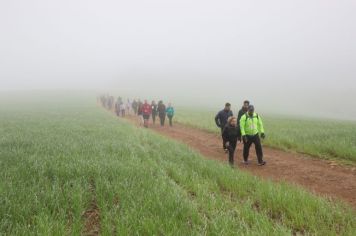 Foto - 1ª Caminhada Internacional no Circuito Cerro da Onça de Piraí do Sul foi sucesso