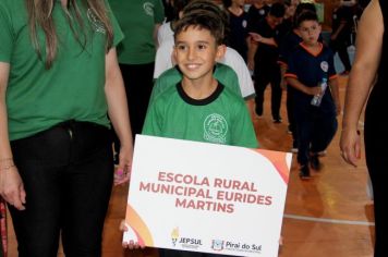 Foto - Abertura do IX Jogos Escolares de Piraí do Sul - JEPSUL 2023