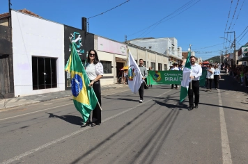 Foto - Desfile Cívico dos 145 anos de Piraí do Sul