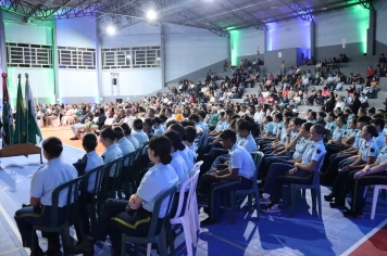 Foto - 80 anos da Comarca de Piraí do Sul e do Colégio Estadual Cívico-Militar Professor Leandro Manoel da Costa