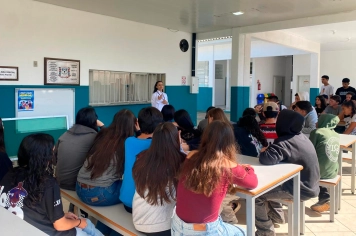 Estudantes da rede pública participam de ações de educação em saúde bucal nas escolas