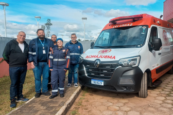 Mais estrutura e mais segurança: SAMU de Piraí do Sul passa atender com nova ambulância 0 km
