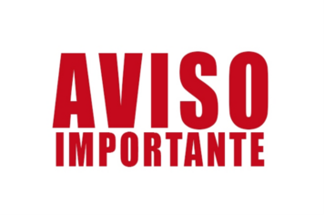 Aviso importante aos agricultores