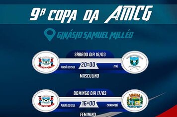 Equipe piraiense competirá na 9ª Copa da AMCG no final de semana