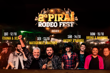 Já pensou em estar nos bastidores com os artistas do II Piraí Rodeo Fest? Aqui está a oportunidade que você estava esperando!