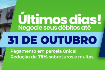 Últimos dias para aproveitar o REFIS 2025 em Piraí do Sul!