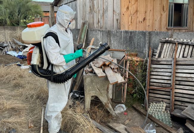 Vigilância em Saúde intensifica ações de combate à dengue no Jardim Benevenuto Dalcol