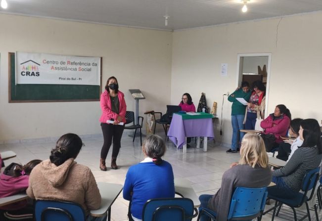 Secretaria de Assistência Social de Piraí do Sul realiza Pré-conferência com Técnicos do CRAS