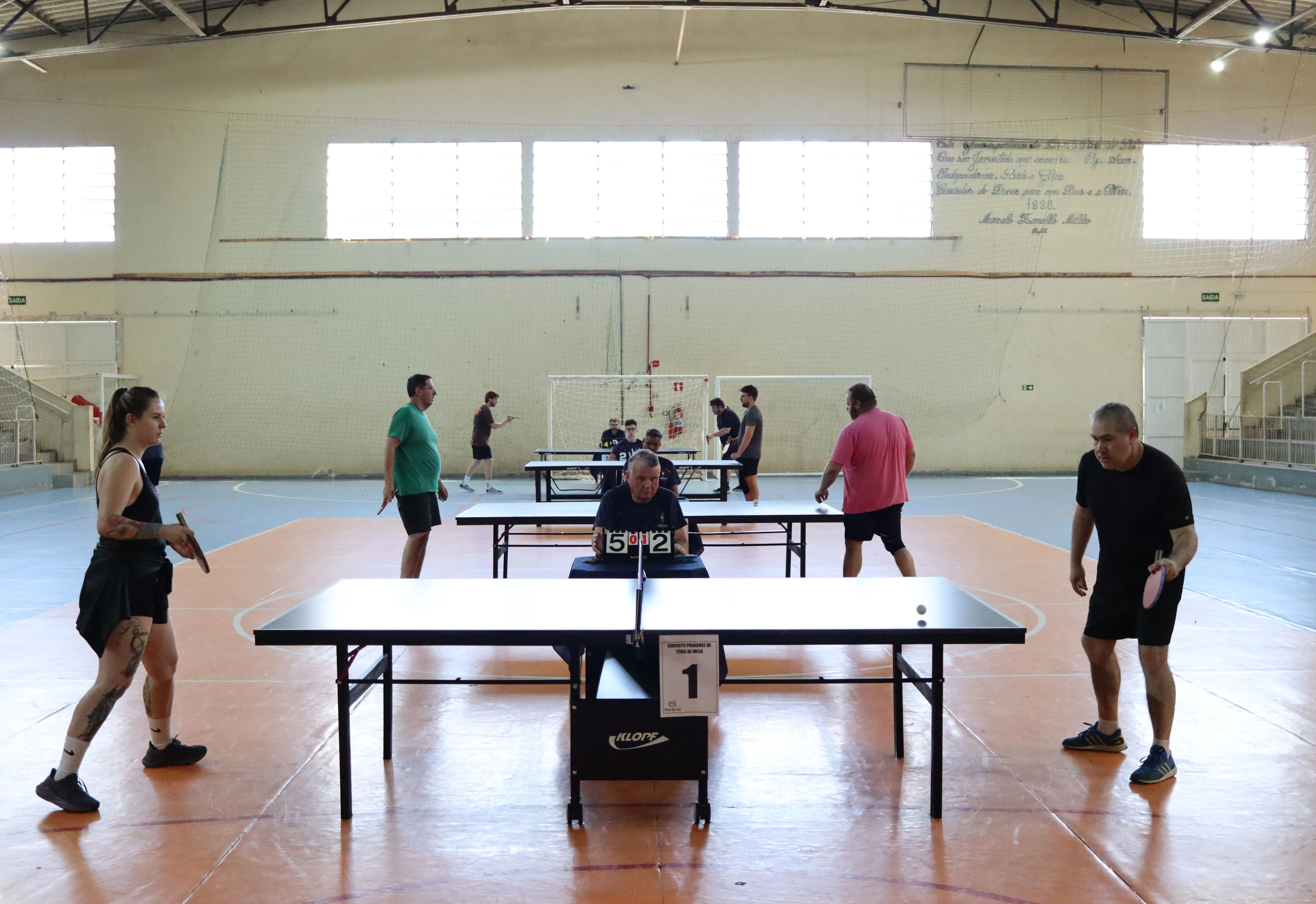 Prefeitura promove Terceira Etapa do Circuito Piraiense de Tênis de Mesa