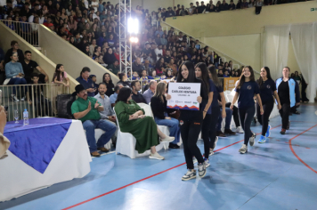 Foto - Abertura dos Jogos Escolares do Paraná em Piraí do Sul