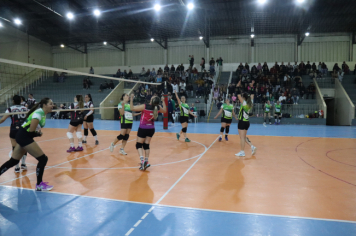 Foto - FINAL DO CAMPEONATO MUNICIPAL DE VÔLEI FEMININO