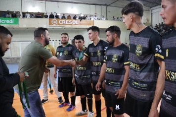 Foto - PREMIAÇÃO FUTSAL SÉRIE OURO E PRATA