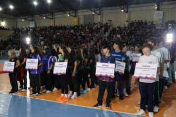 Foto - Abertura dos Jogos Escolares do Paraná em Piraí do Sul