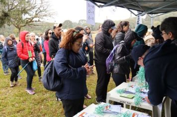 Foto - 1ª Caminhada Internacional no Circuito Cerro da Onça de Piraí do Sul foi sucesso