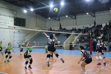 Foto - FINAL DO CAMPEONATO MUNICIPAL DE VÔLEI FEMININO