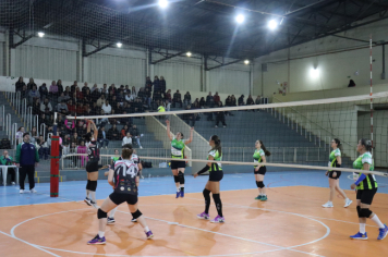 Foto - FINAL DO CAMPEONATO MUNICIPAL DE VÔLEI FEMININO