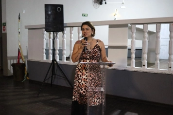 Foto - FORMAÇÃO DOS ALUNOS DE DANÇA GAÚCHA