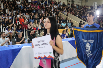 Foto - Abertura dos Jogos Escolares do Paraná em Piraí do Sul