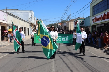 Foto - Desfile Cívico dos 145 anos de Piraí do Sul