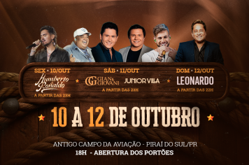 Piraí Rodeo Fest 2025 promete agitar a cidade com  grandes atrações e entrada gratuita