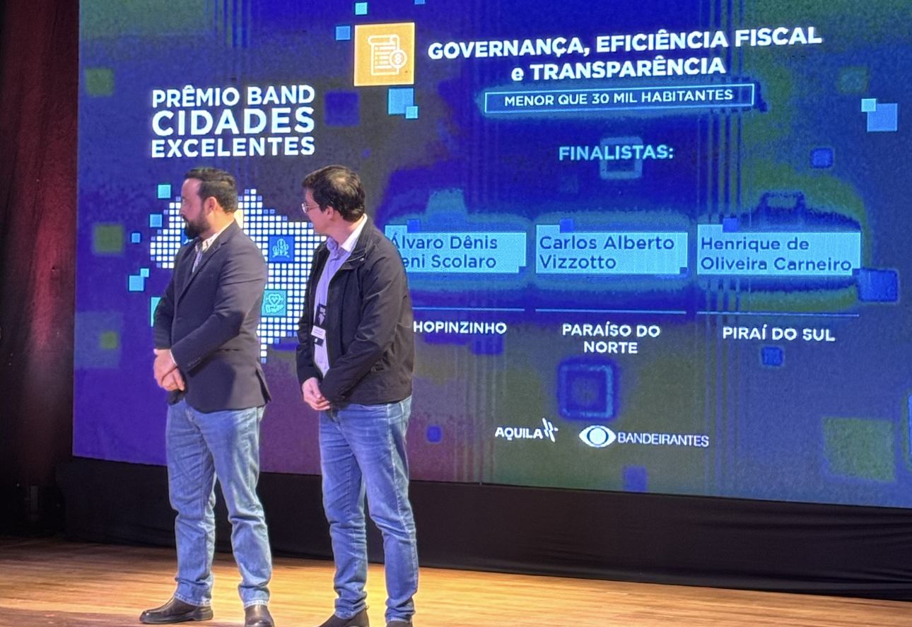 Piraí do Sul é destaque no Prêmio Band Cidades Excelentes 2025