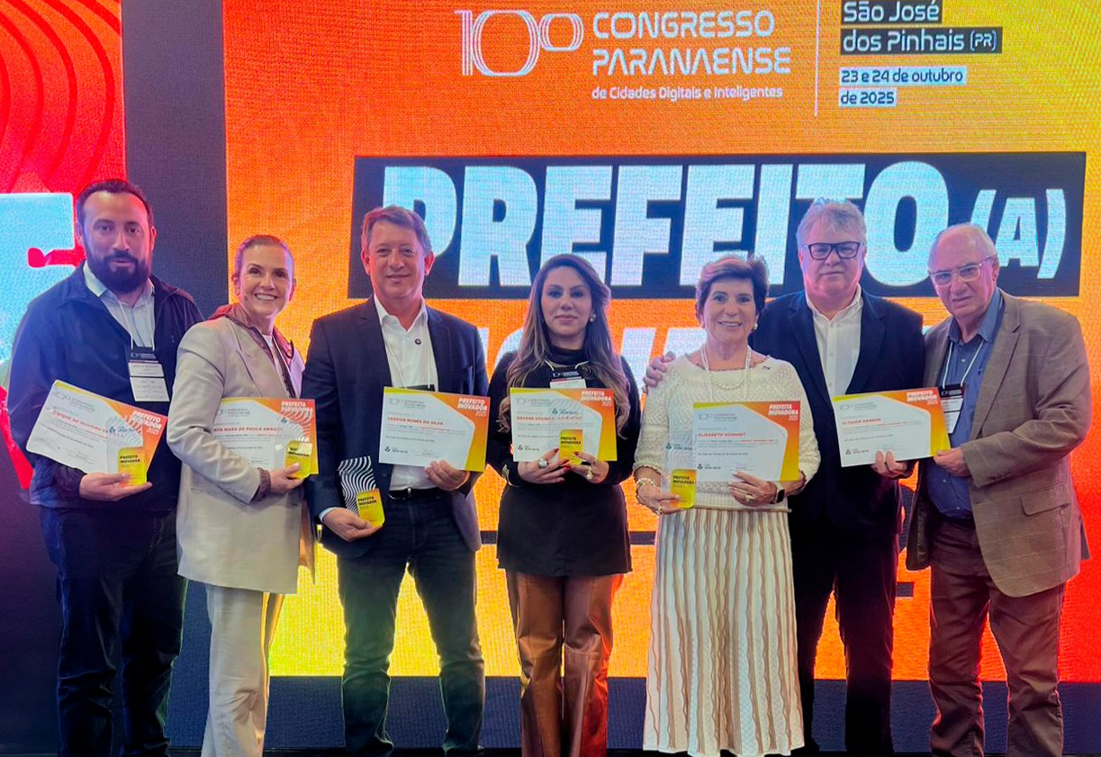 Município de Piraí do Sul é reconhecido com o Prêmio “Prefeito Inovador 2025